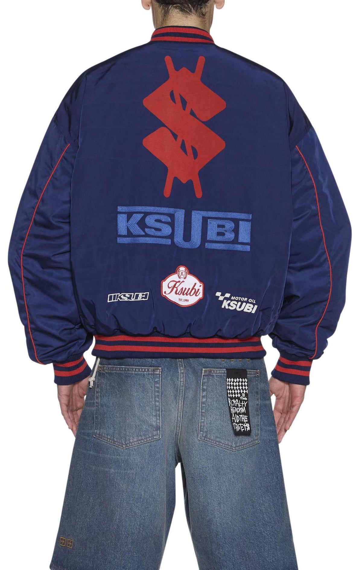 zoom ma-1 bomber jacket satin