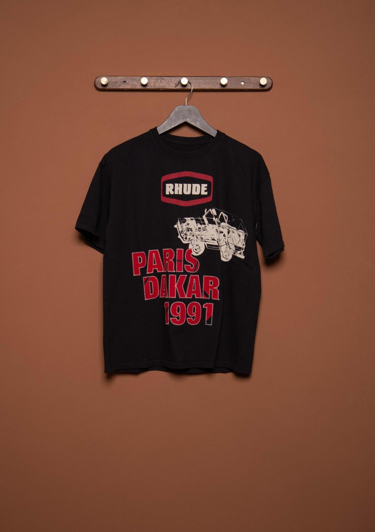 RHUDE AWD PATCH TEE VINTAGE