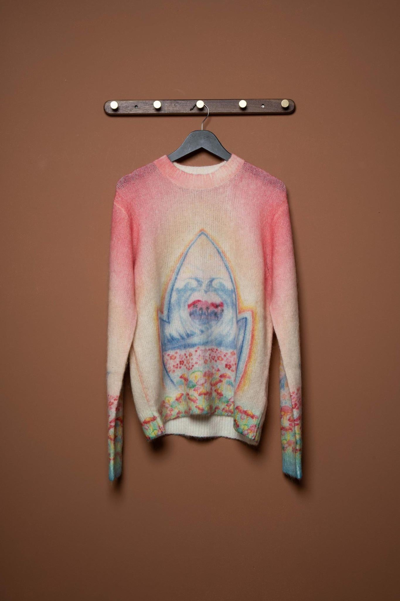 PRINTED SWEATER