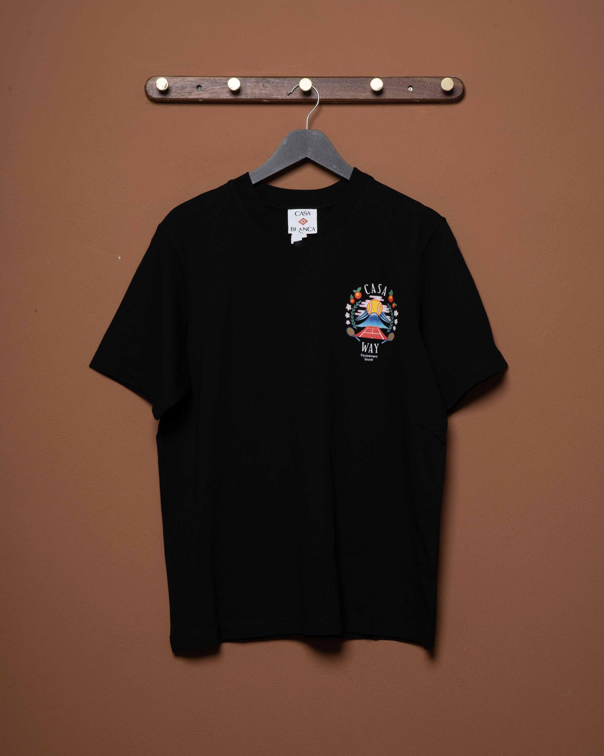 CASA WAY MOUNTAIN PRINTED T-SHIRT