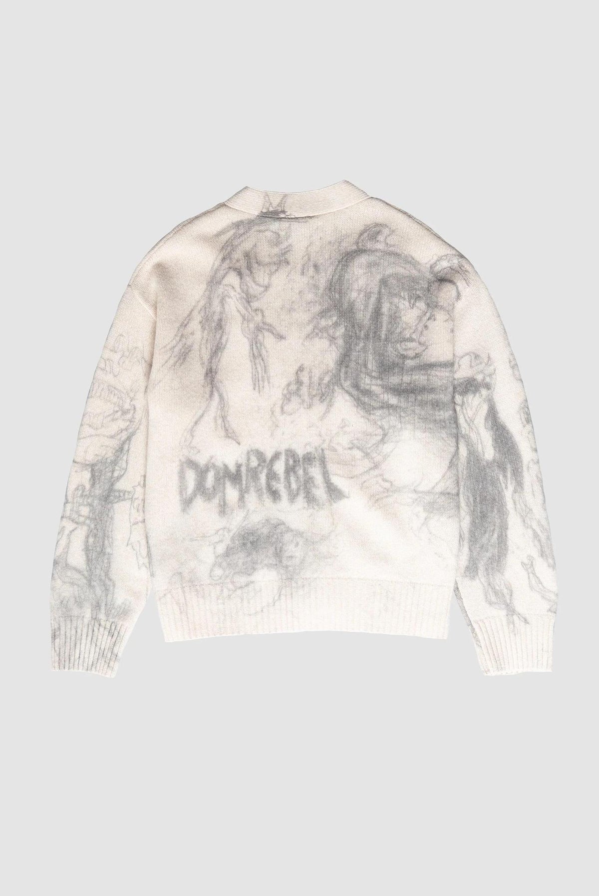 DRAWINGS - KNIT CARDIGAN