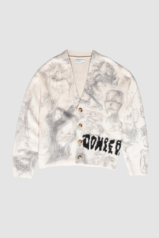 DRAWINGS - KNIT CARDIGAN