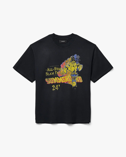 HOOPS CARTOON BOXY TEE