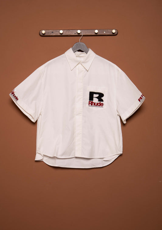 PETROL OVERSIZED MECHANIC SHIRT