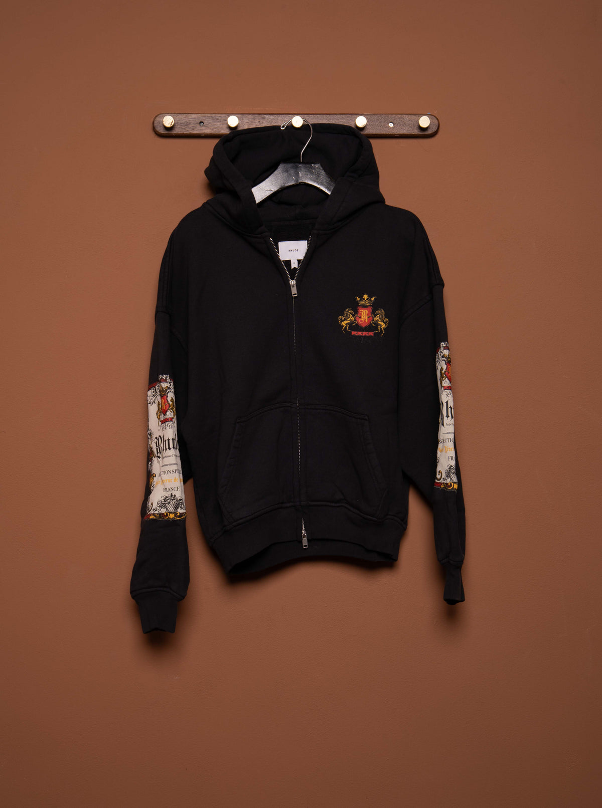 BORDEAUX RESERVE ZIP-UP HOODIE