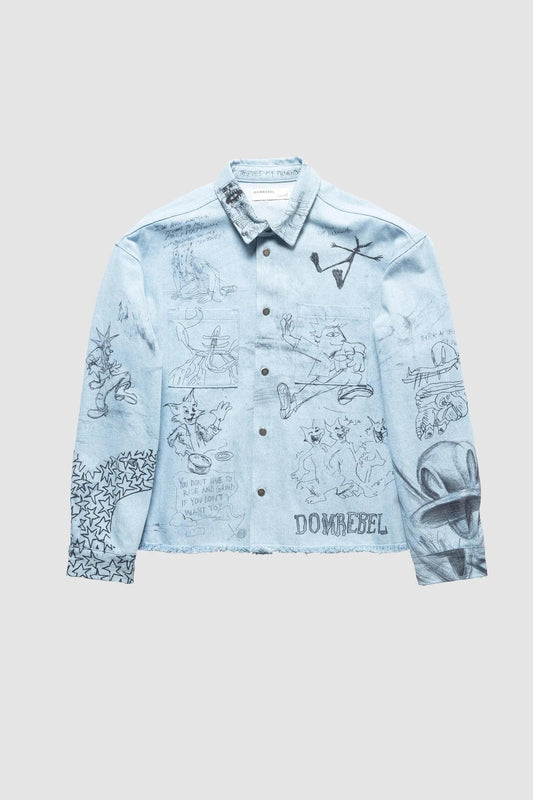 SKETCHY - CROPPED OVERSHIRT