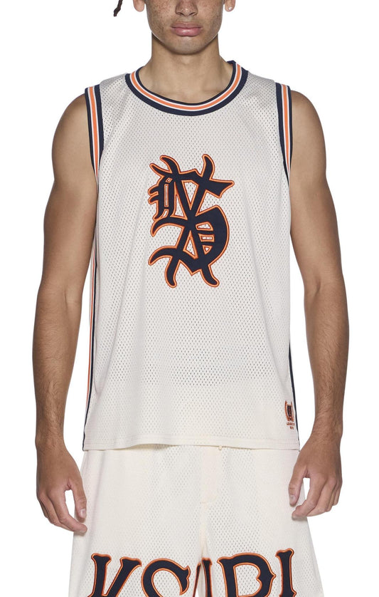 bolter mesh debut singlet ecru