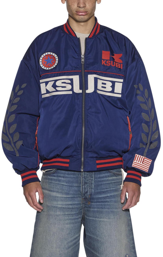 zoom ma-1 bomber jacket satin