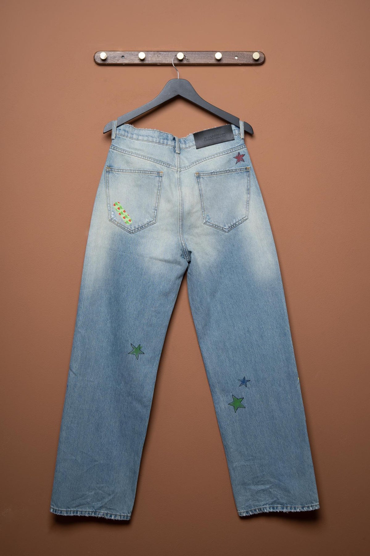 Bandaid Baggy Jeans