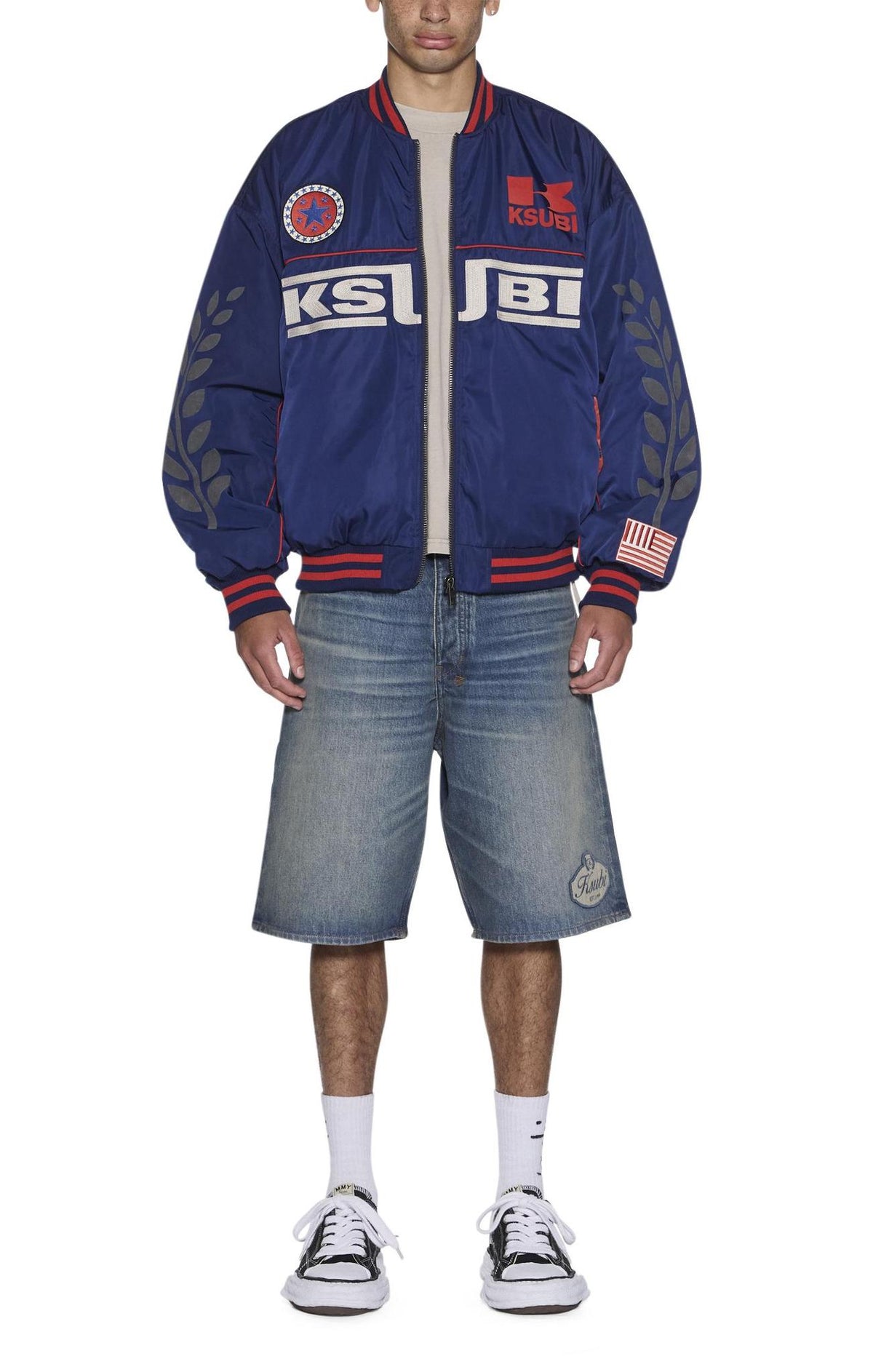 zoom ma-1 bomber jacket satin